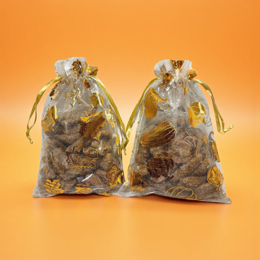 Golden Thanksgiving Treat Bags